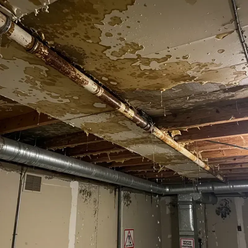 Ceiling Water Damage Repair in Surrey, ND